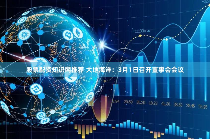 股票配资知识网推荐 大地海洋：3月1日召开董事会会议