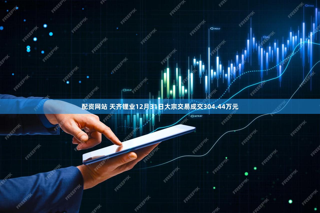 配资网站 天齐锂业12月31日大宗交易成交304.44万元